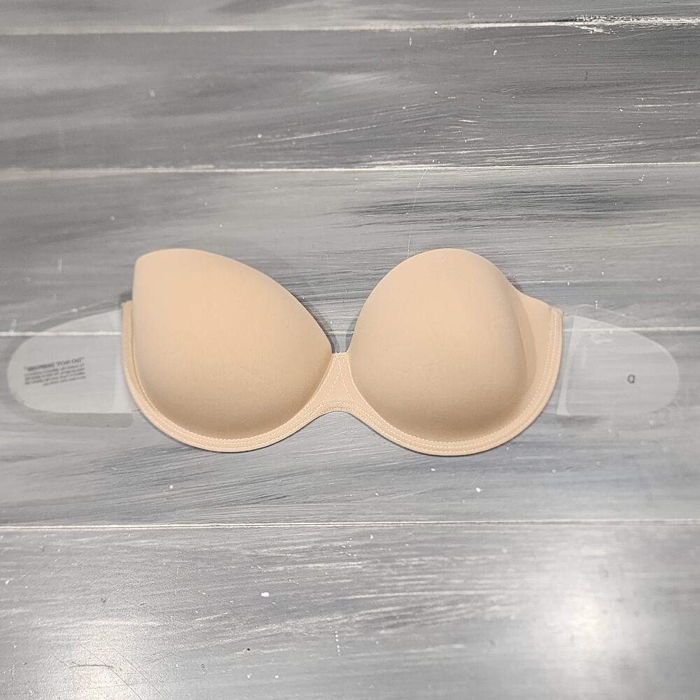 Fashion Forms Bra Go Bare Backless Strapless Adhesive Straps Nude D Cups